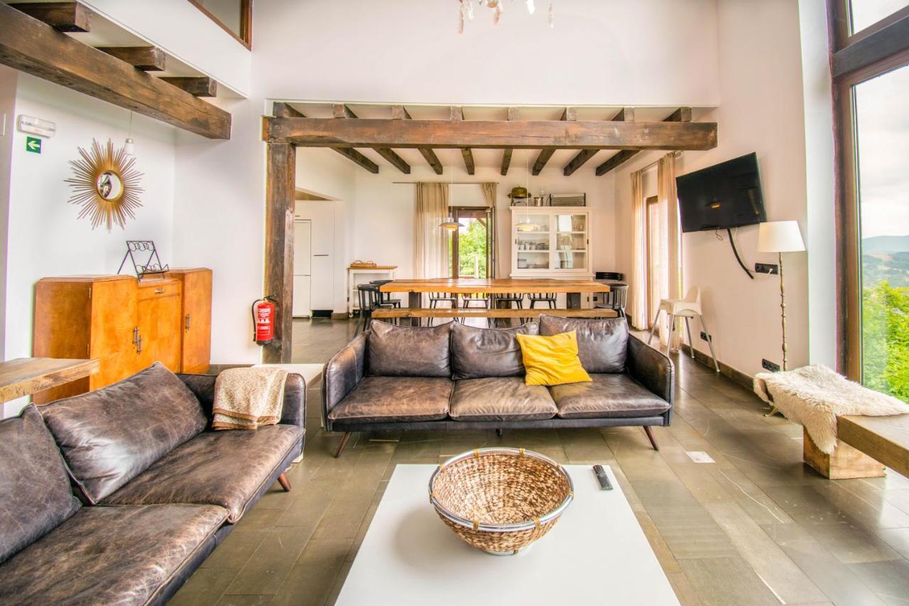 Behin Batean, Espectacular Casa Rural En Pleno Corazon Del Valle Baztan Ziga Εξωτερικό φωτογραφία