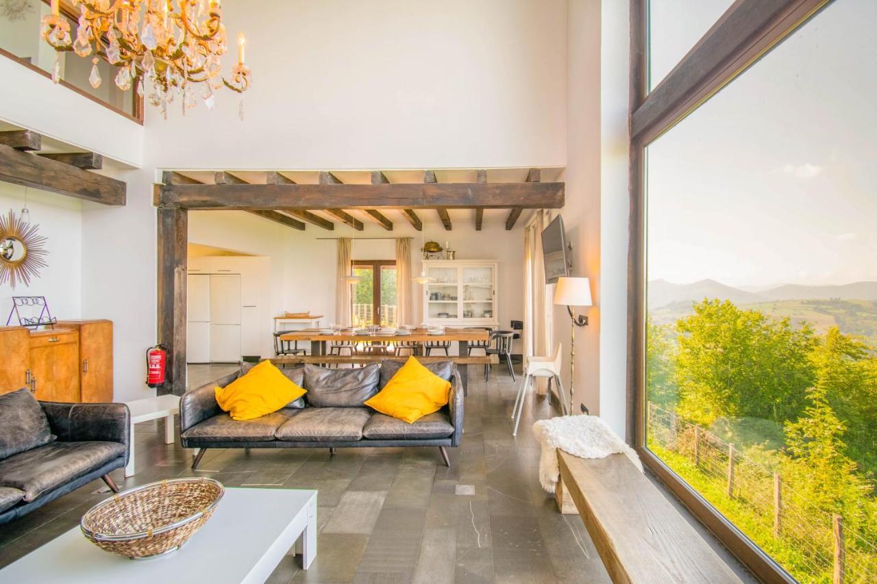 Behin Batean, Espectacular Casa Rural En Pleno Corazon Del Valle Baztan Ziga Εξωτερικό φωτογραφία