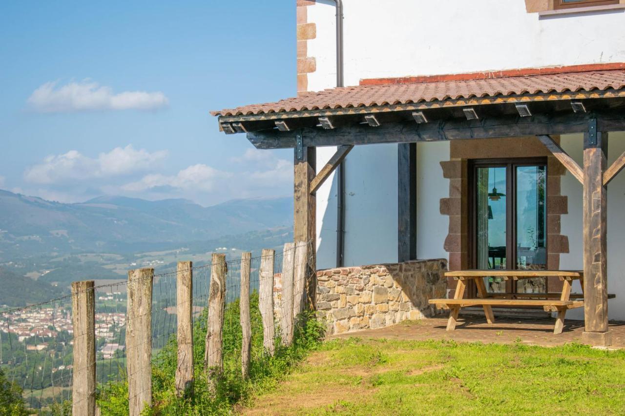Behin Batean, Espectacular Casa Rural En Pleno Corazon Del Valle Baztan Ziga Εξωτερικό φωτογραφία